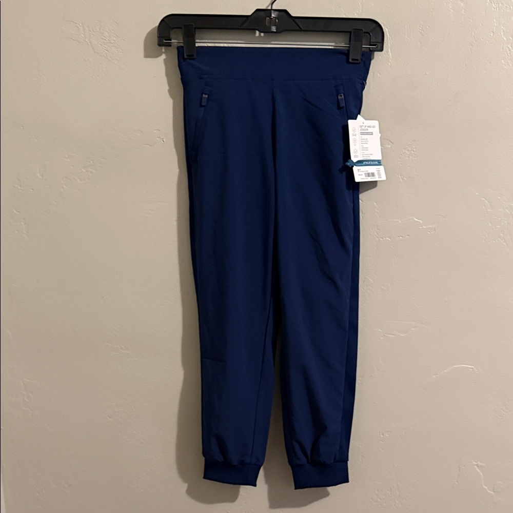 Athleta Girl Get Up and Go Jogger - Dark Blue NWT 7